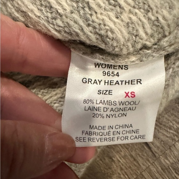 Woolrich Winter Fair Isle Wool Sweater Pullover Women's XS Nordic Lamb's Wool - Picture 10 of 12